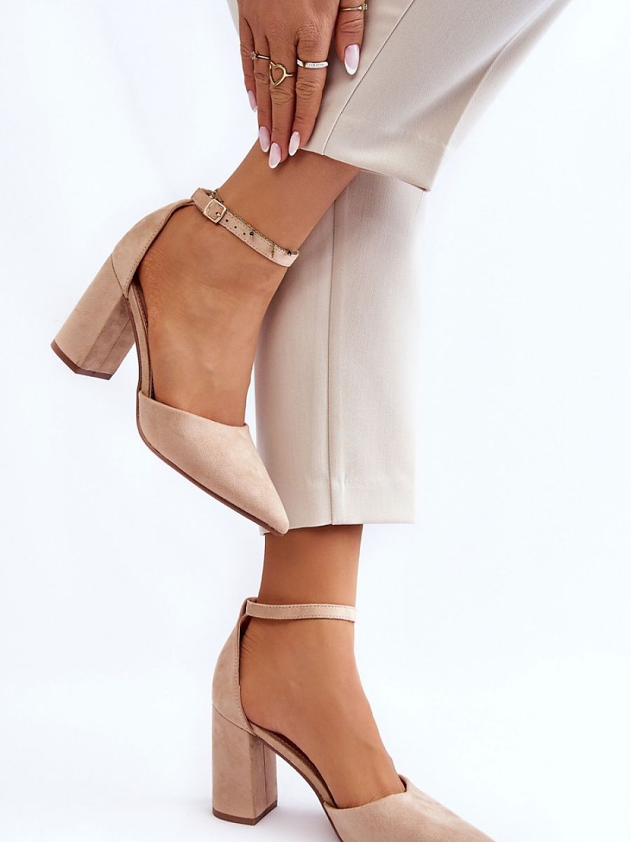 Escarpins talon large model...