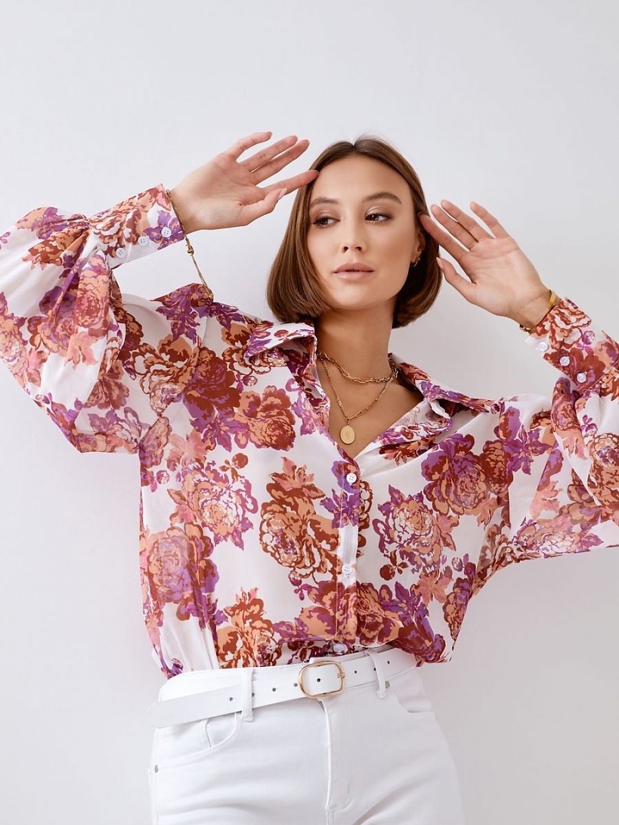 Chemise manche longue model...