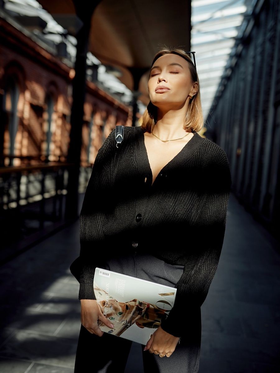 Cardigan model 184071 Fasardi