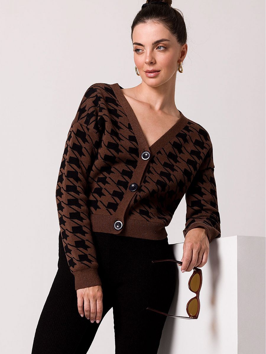 Cardigan model 185831 BE Knit