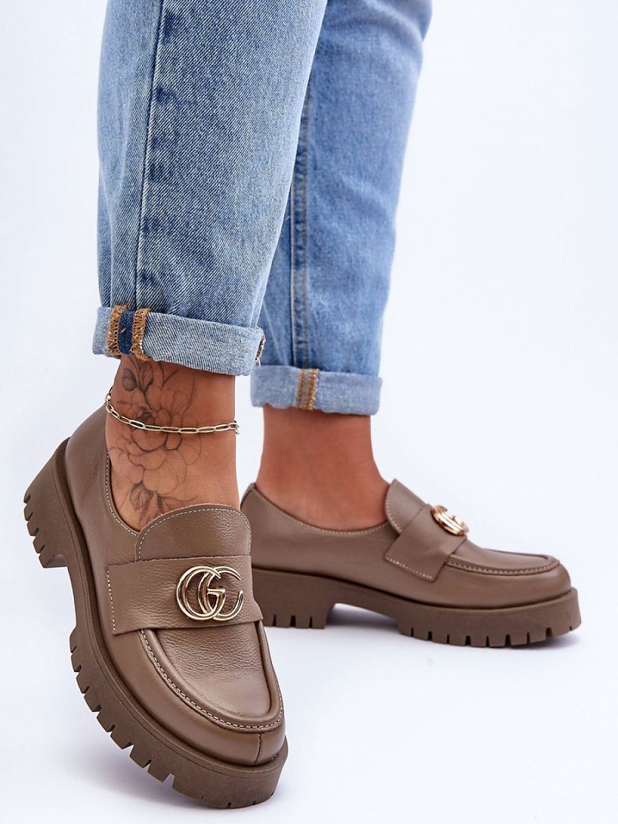 Chussures basses à talons...