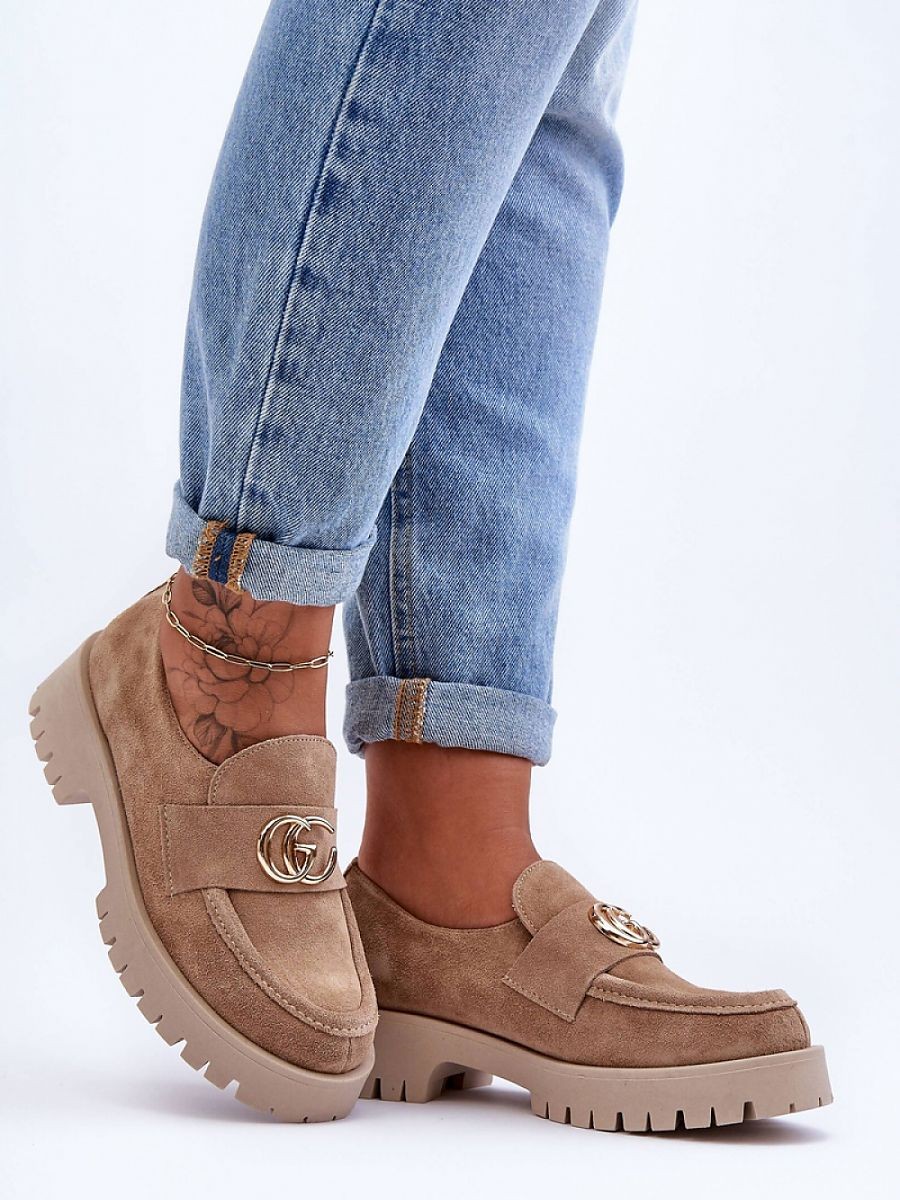 Chussures basses à talons...