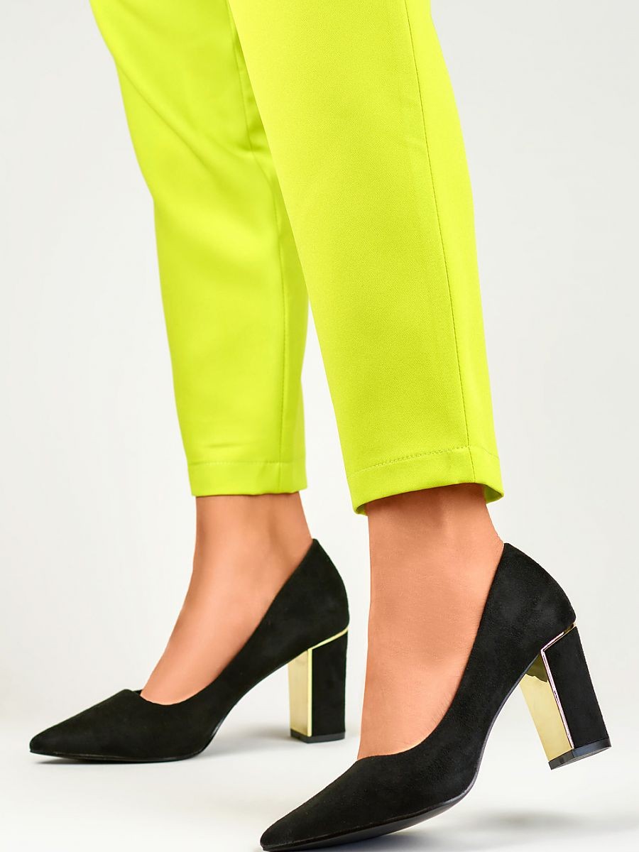 Escarpins talon large model...