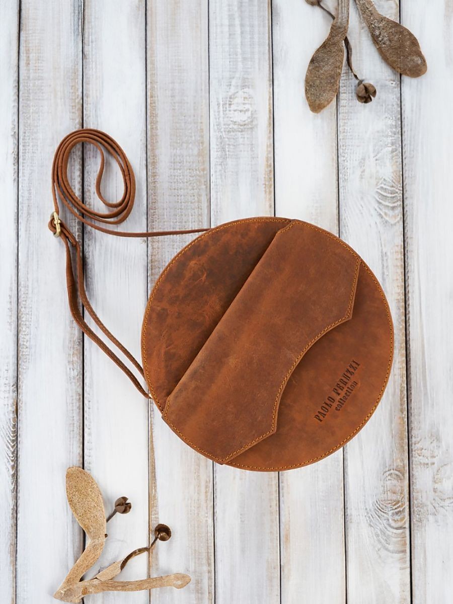 Sac en cuir naturel model...