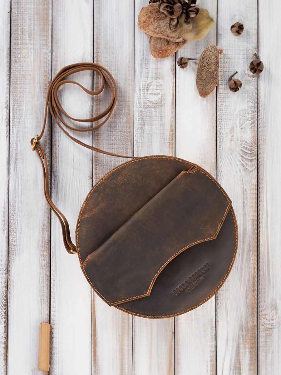 Sac en cuir naturel model...