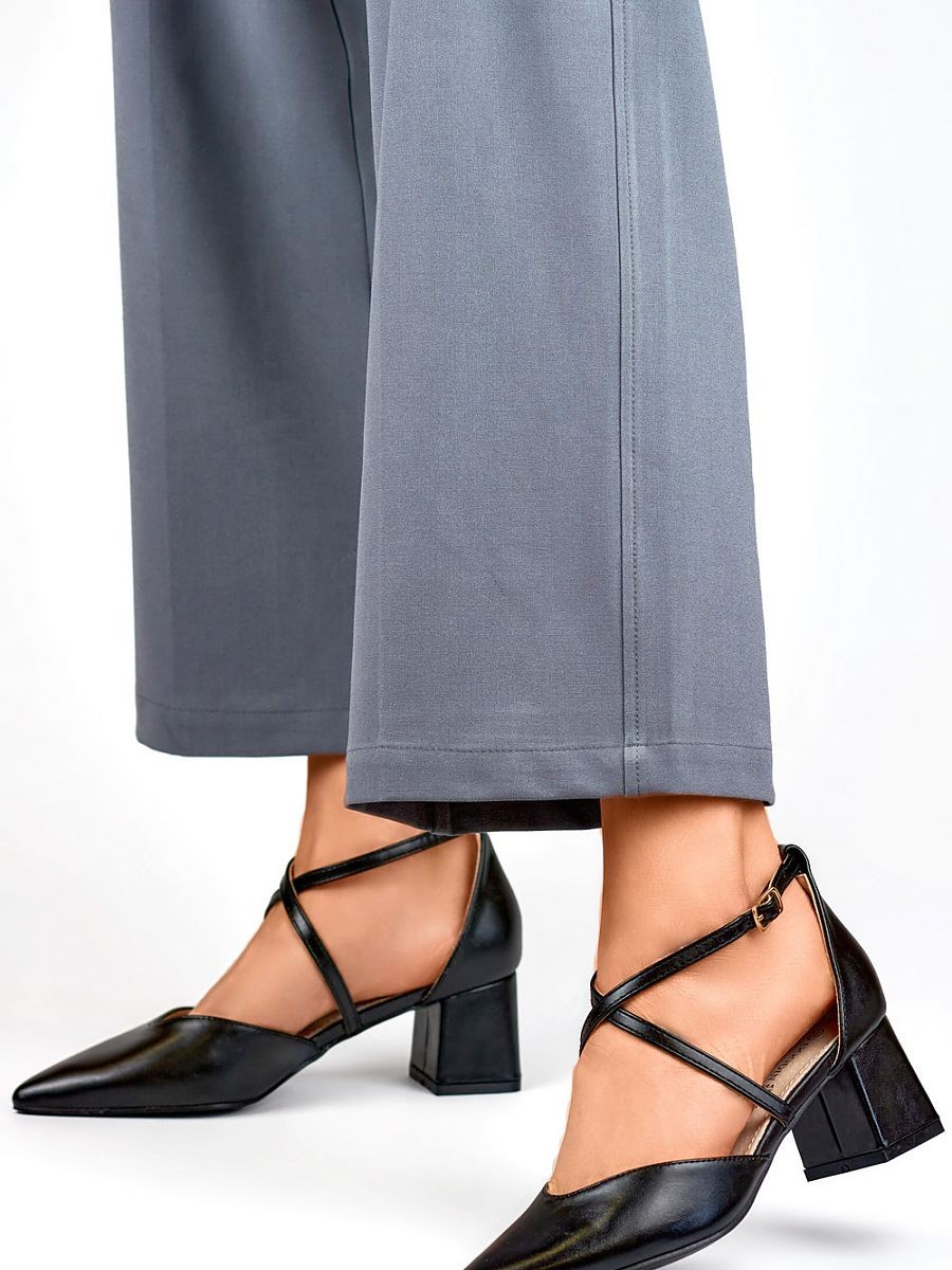 Escarpins talon large model...