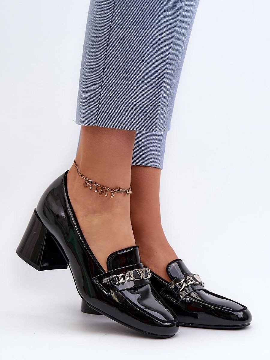 Escarpins talon large model...