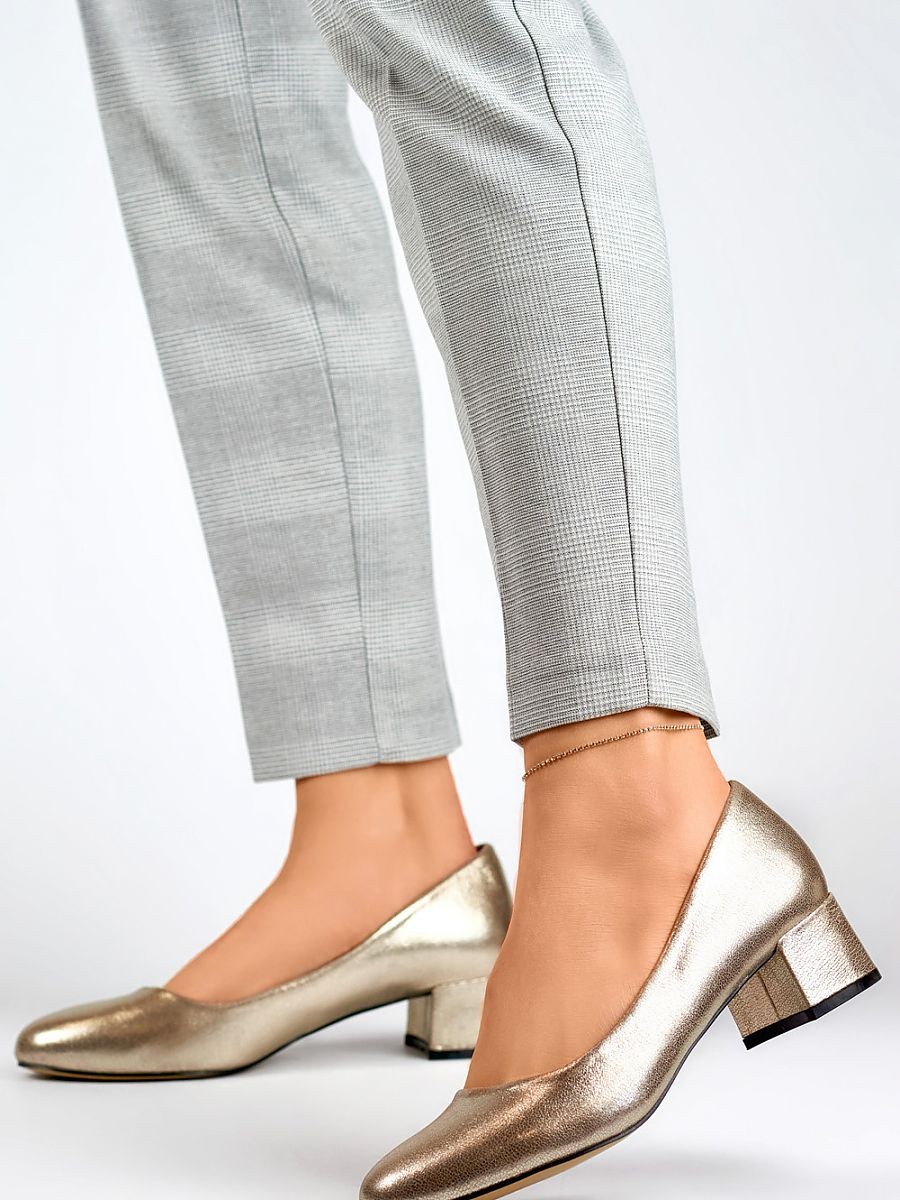 Escarpins talon large model...