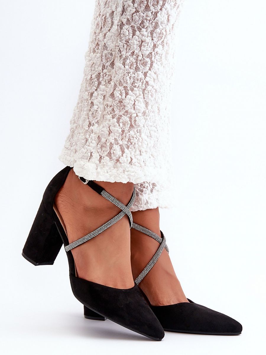 Escarpins talon large model...