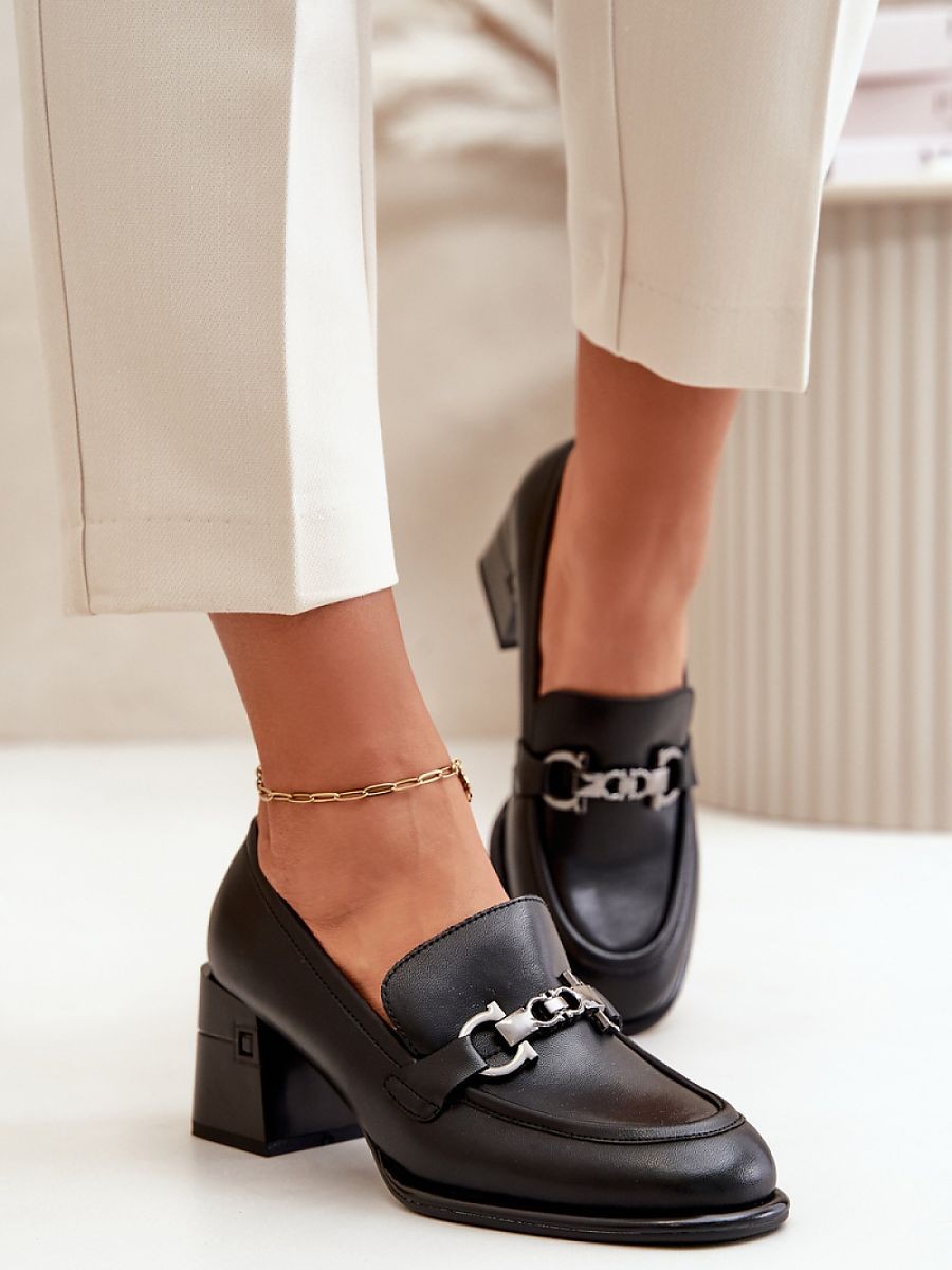 Chussures basses à talons...
