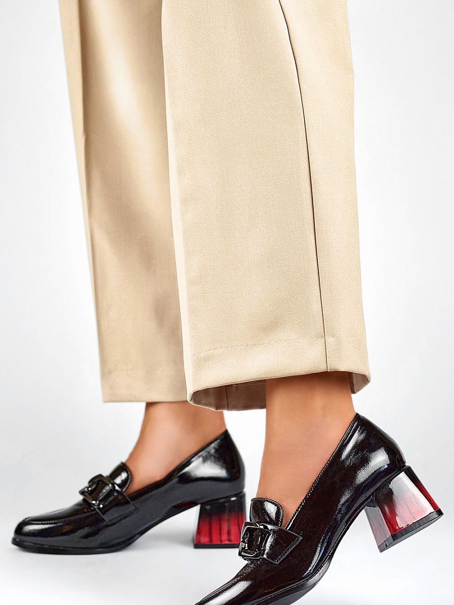 Escarpins talon large model...