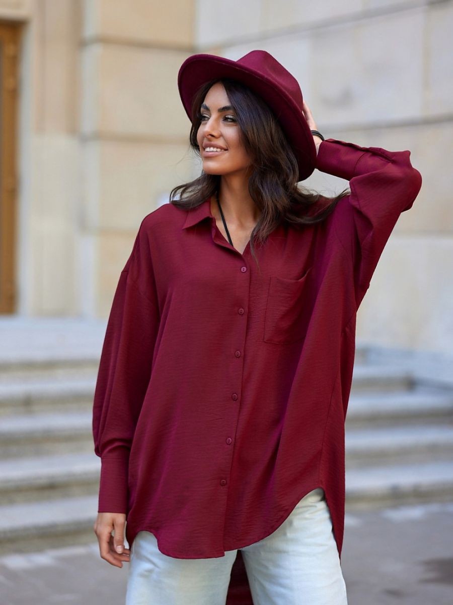 Chemise manche longue model...