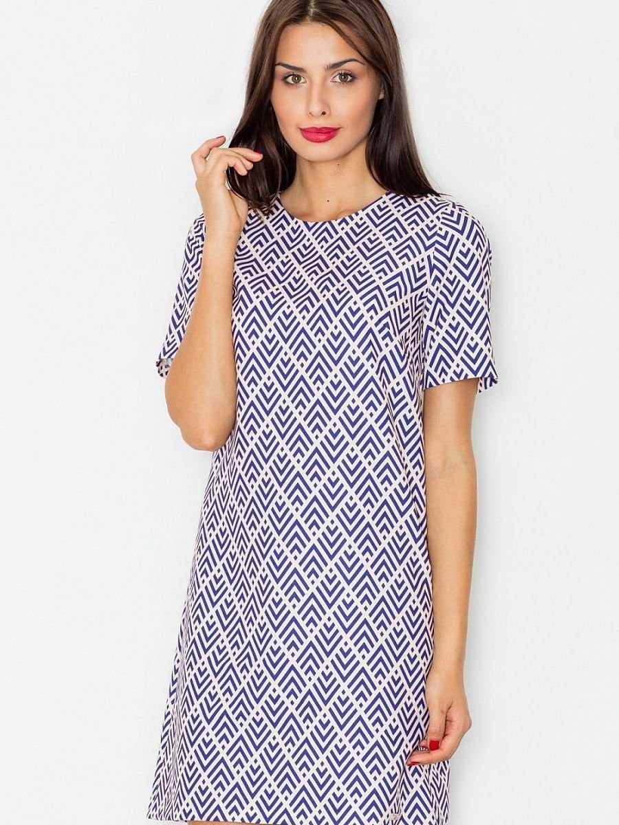 Robe de jour model 77081 Figl