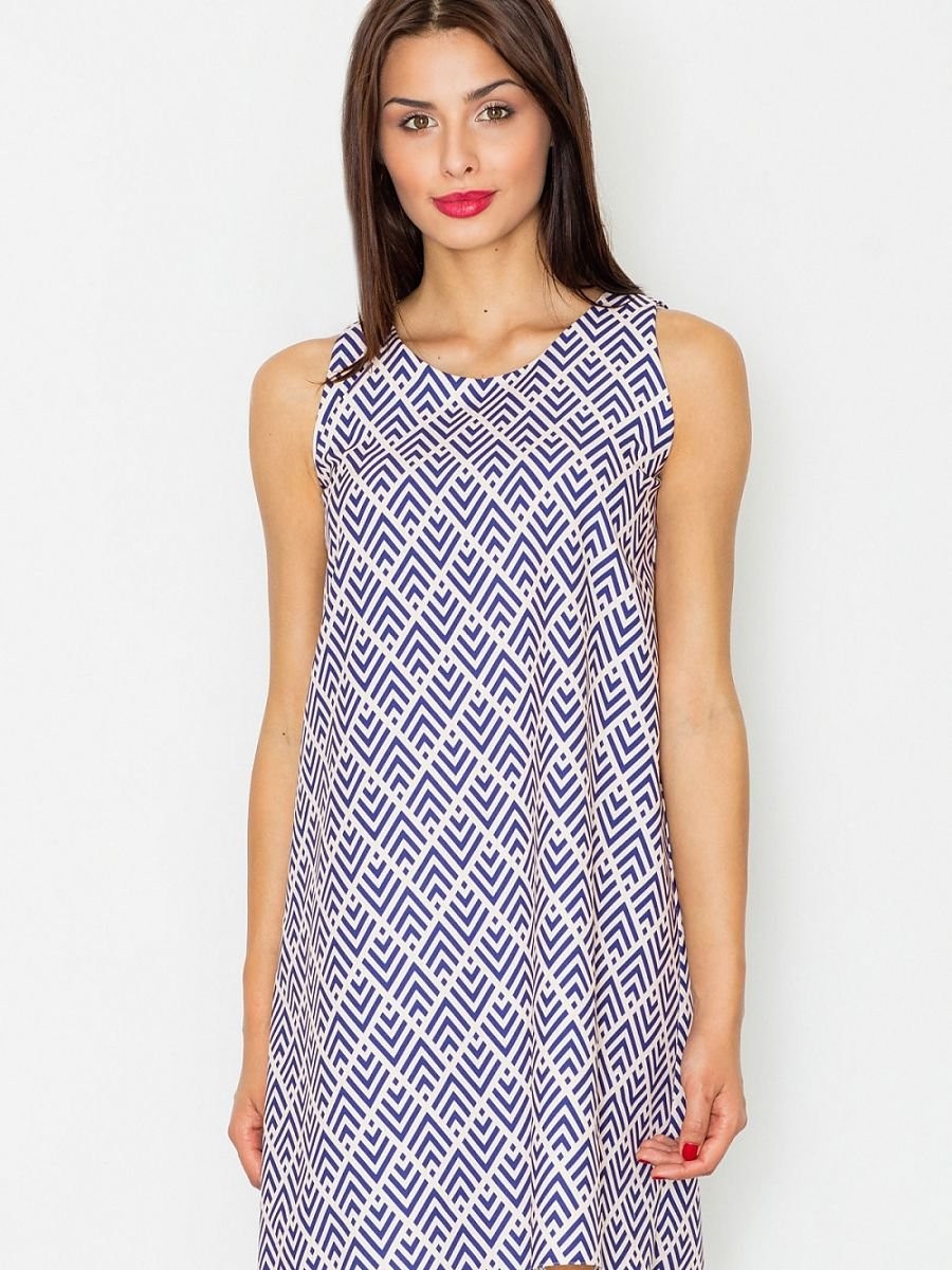 Robe de jour model 77155 Figl