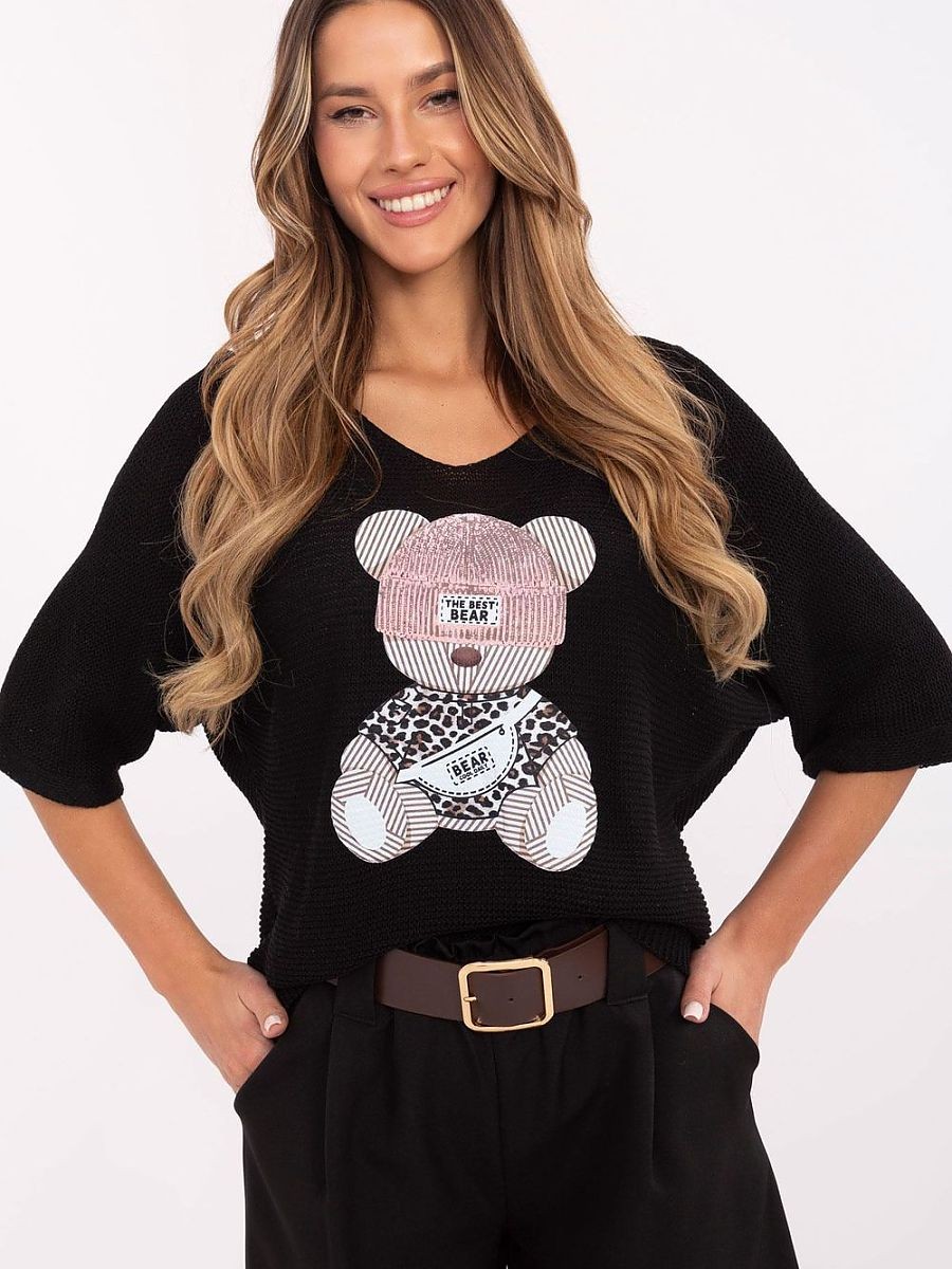 Pull à manches courtes...