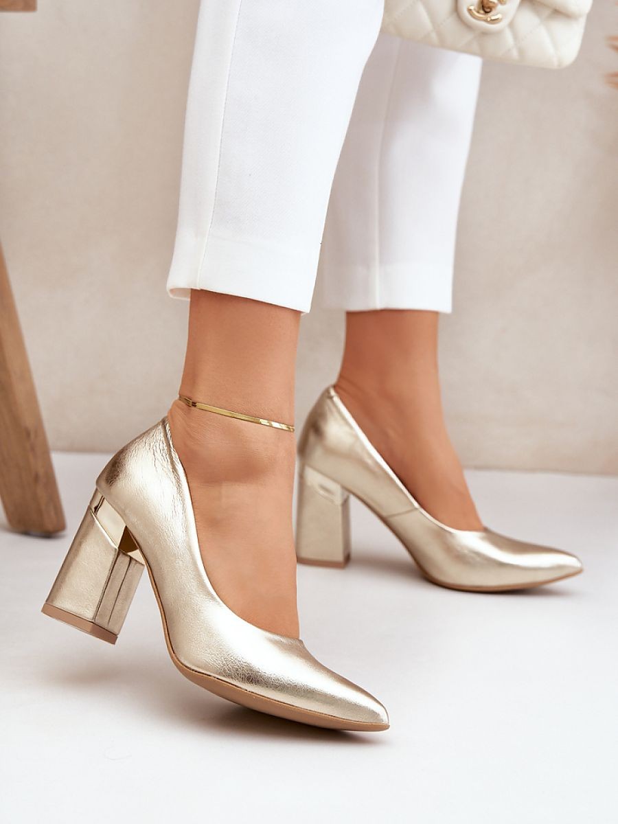 Escarpins talon large model...