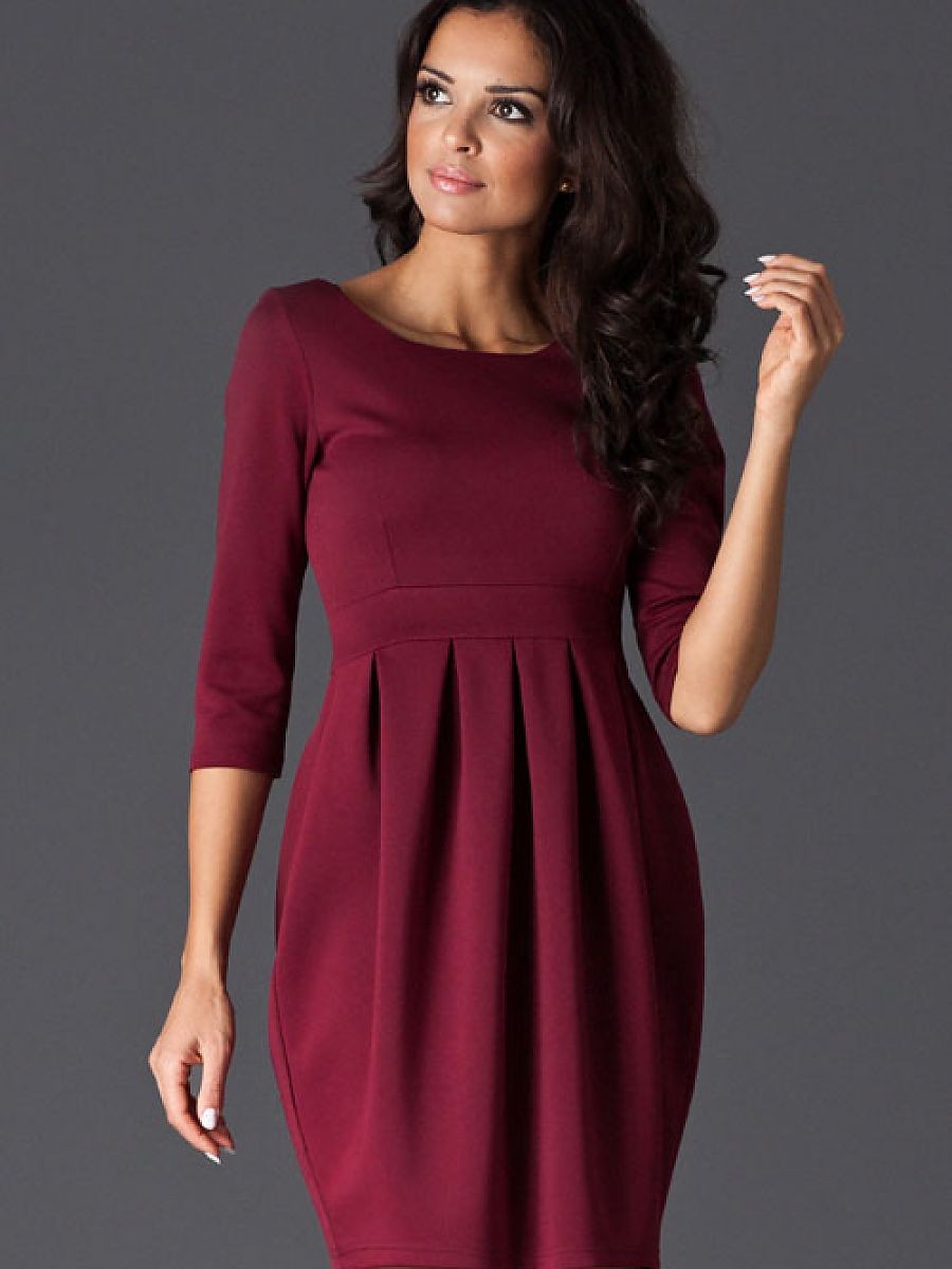 Robe de jour model 27953 Figl