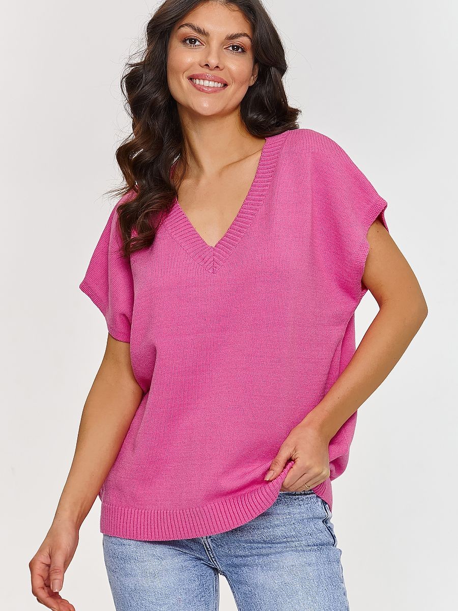 Gilet model 209739 Makadamia