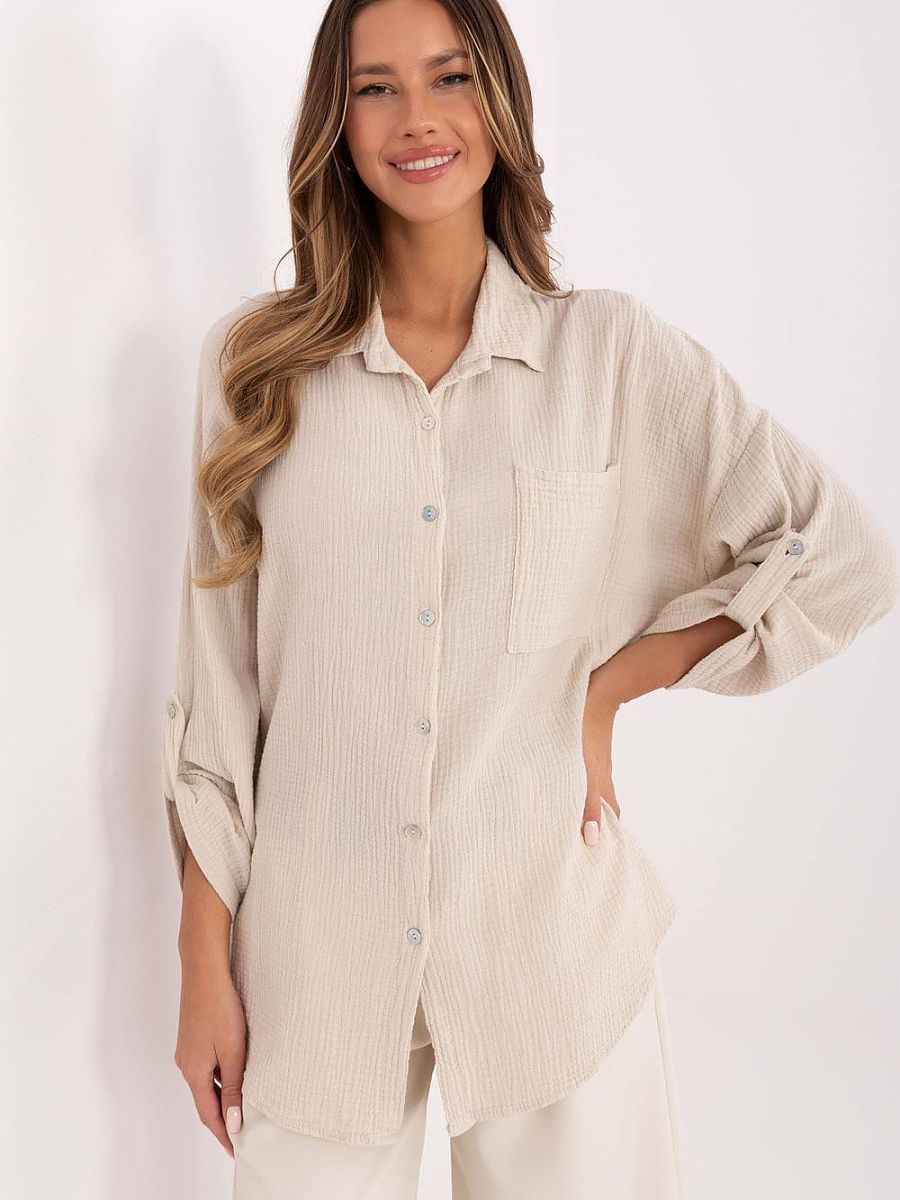 Chemise manche longue model...