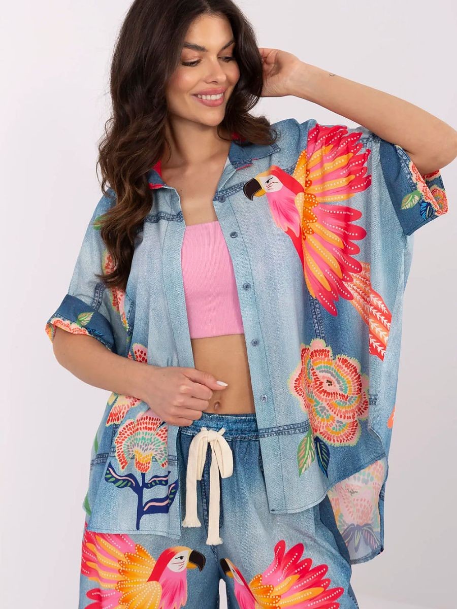 Chemise manche courte model...