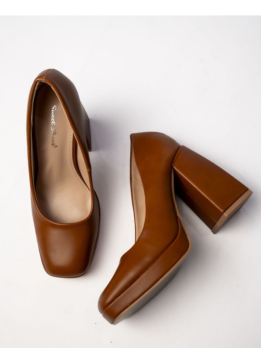 Escarpins talon large model...