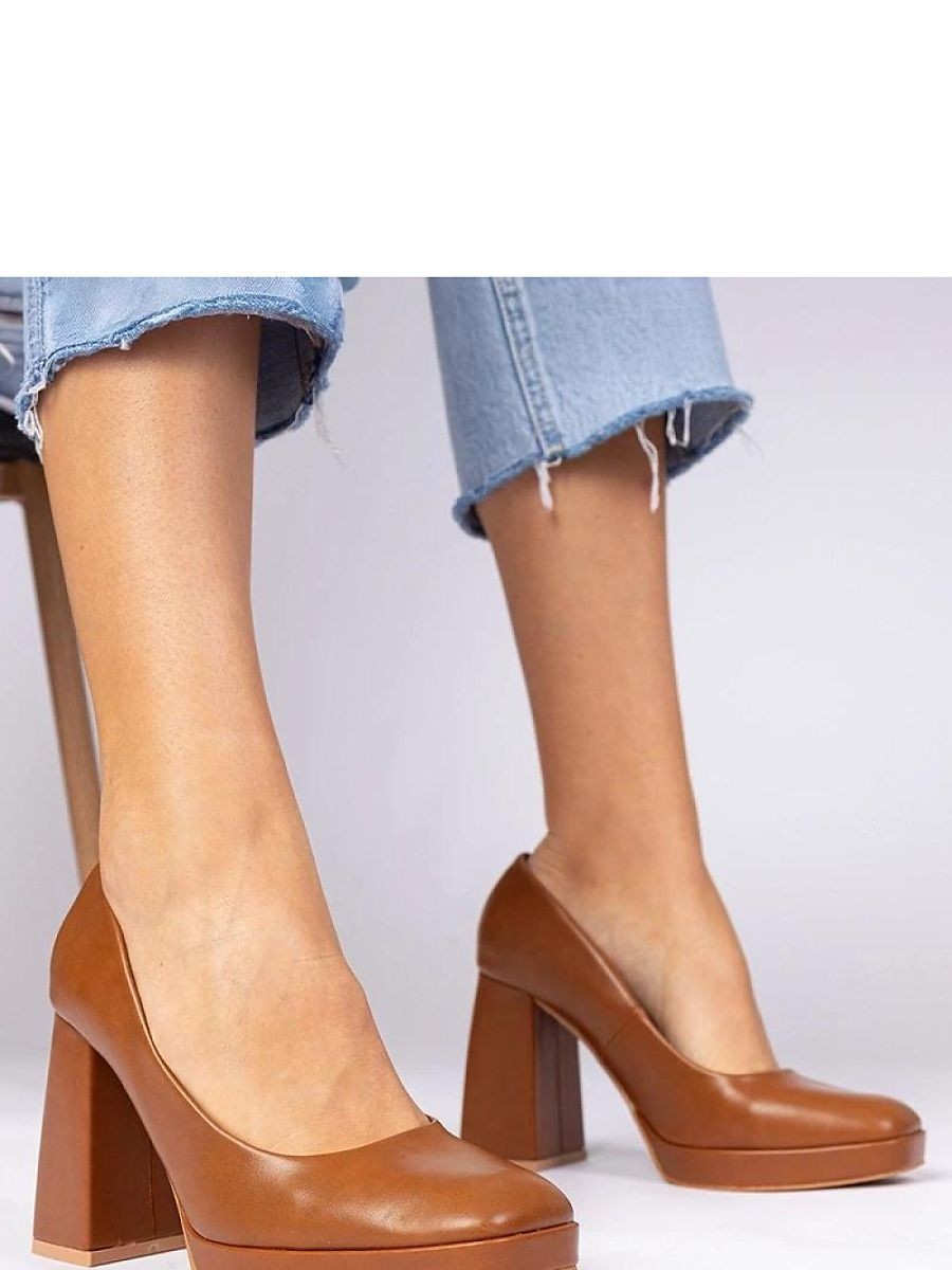 Escarpins talon large model...