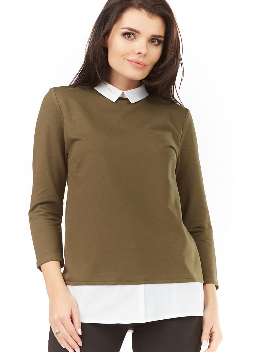 Chemisier model 109828 awama